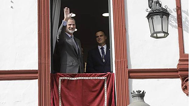 El Rey Felipe VI reivindica el humanismo de Elio Antonio de Nebrija en su Lebrija natal