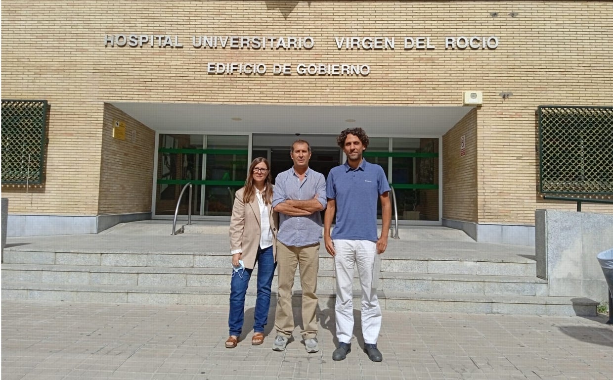 Ana Giménez, Miguel Ruiz Veguilla e Idalino Rocha