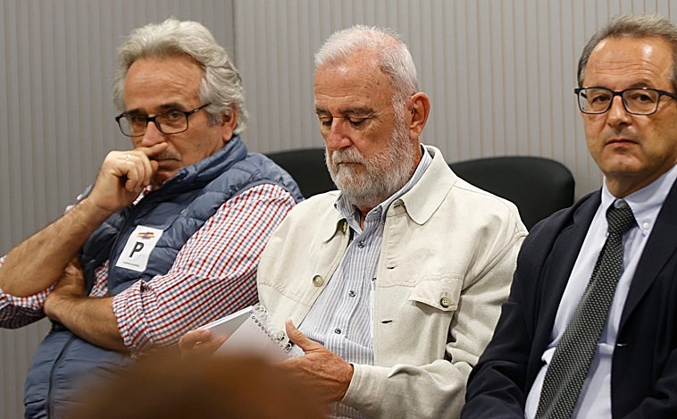 Antonio Miguel Ruiz Carmona y Antonio Rodrigo Torrijos, este lunes en la Audiencia Nacional