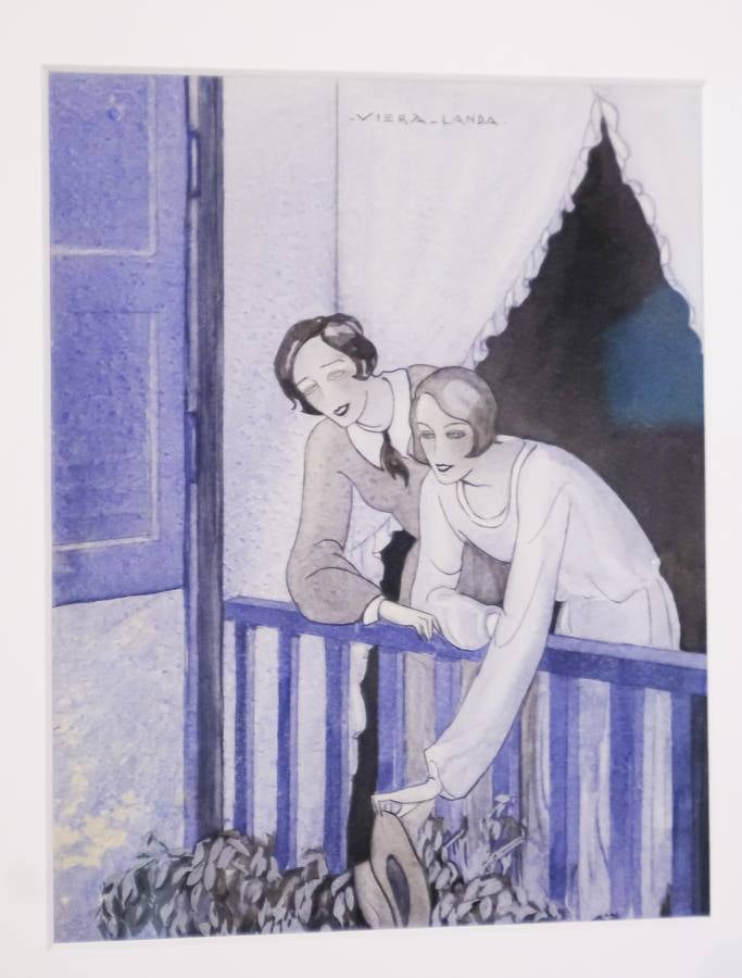 Exposición 'Dibujantas. Pioneras de la ilustración' en la Galería de ABC en Sevilla