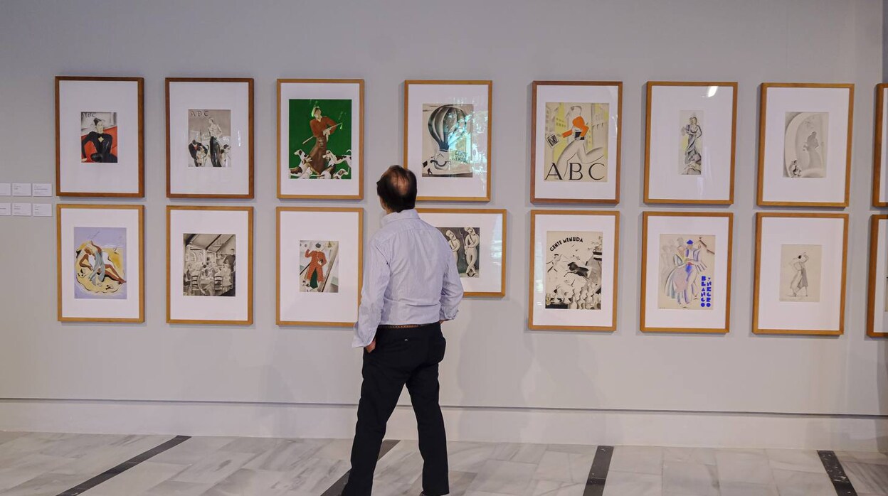 La exposición 'Dibujantas. Pioneras de la ilustración', en la Galería de ABC en Sevilla