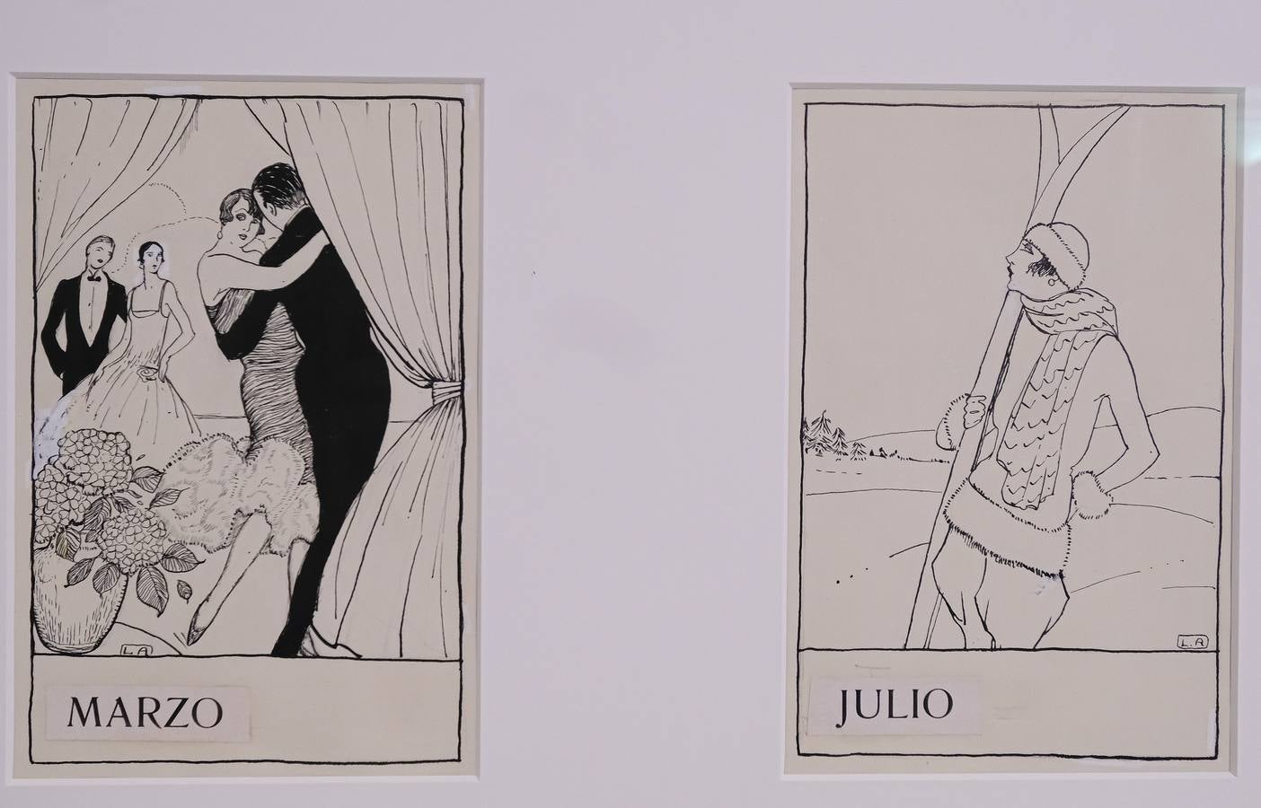 Exposición 'Dibujantas. Pioneras de la ilustración' en la Galería de ABC en Sevilla