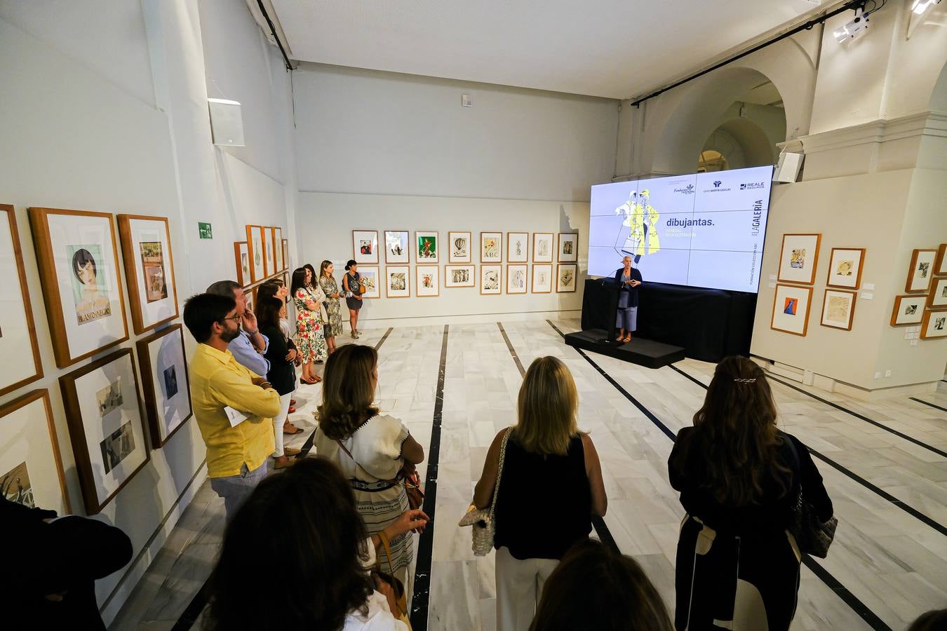 Exposición 'Dibujantas. Pioneras de la ilustración' en la Galería de ABC en Sevilla