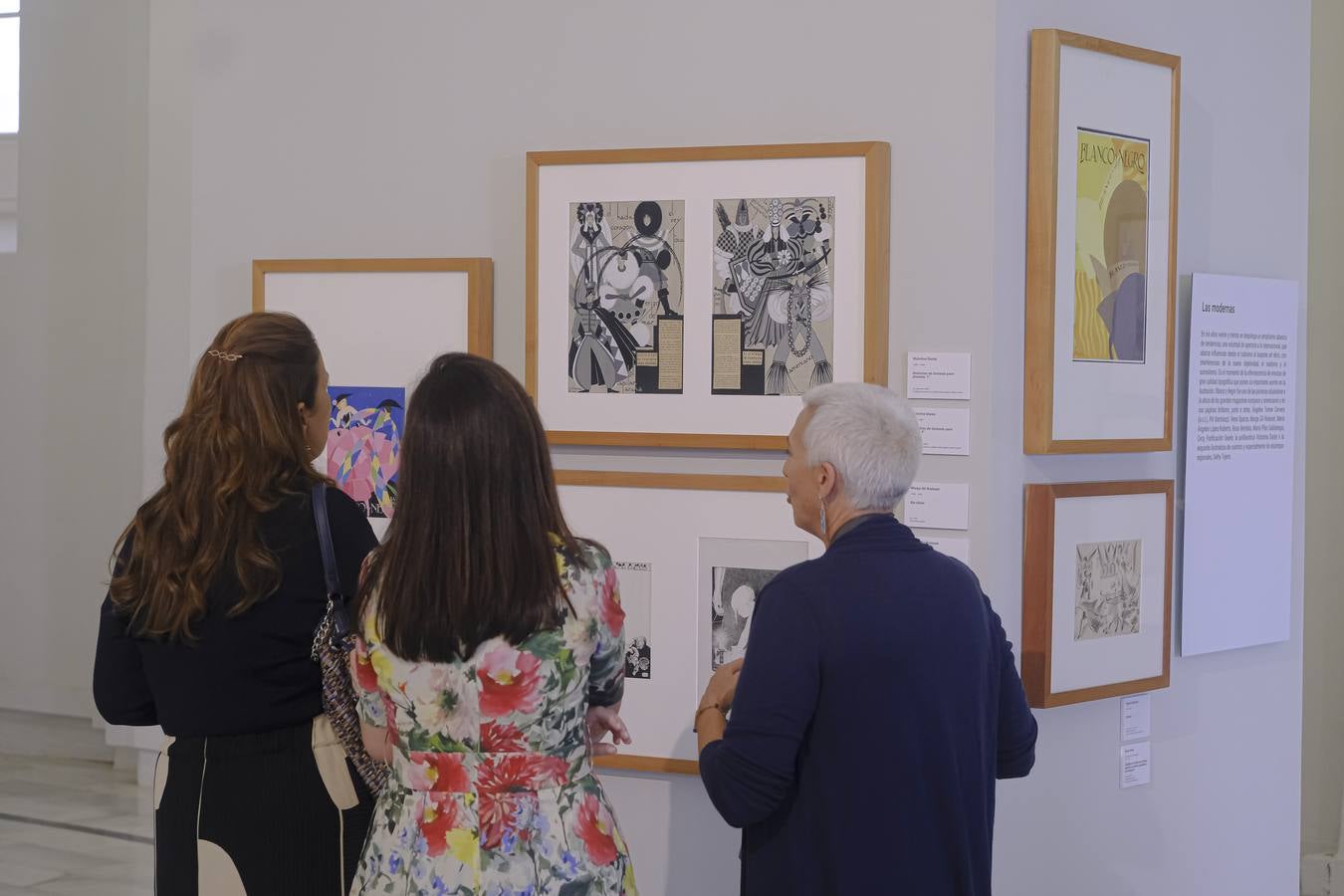 Exposición 'Dibujantas. Pioneras de la ilustración' en la Galería de ABC en Sevilla