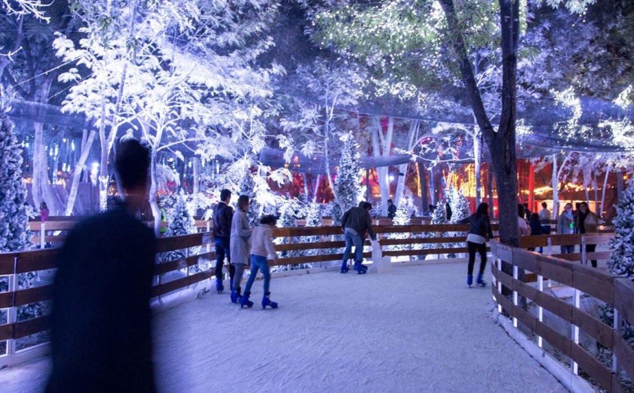 Así quedará el 'sendero de hielo'