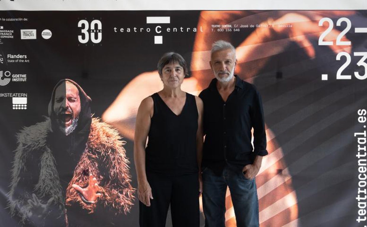 María Muñoz y Pep Ramís de la Compañía Malpelo que estrenan 'Highlands' en el Teatro Central