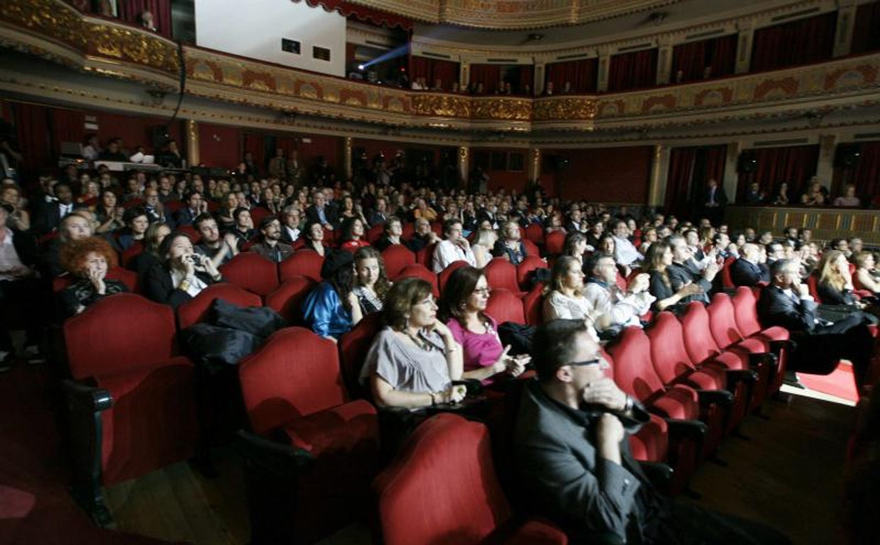 Proyección en el teatro Lope de Vega