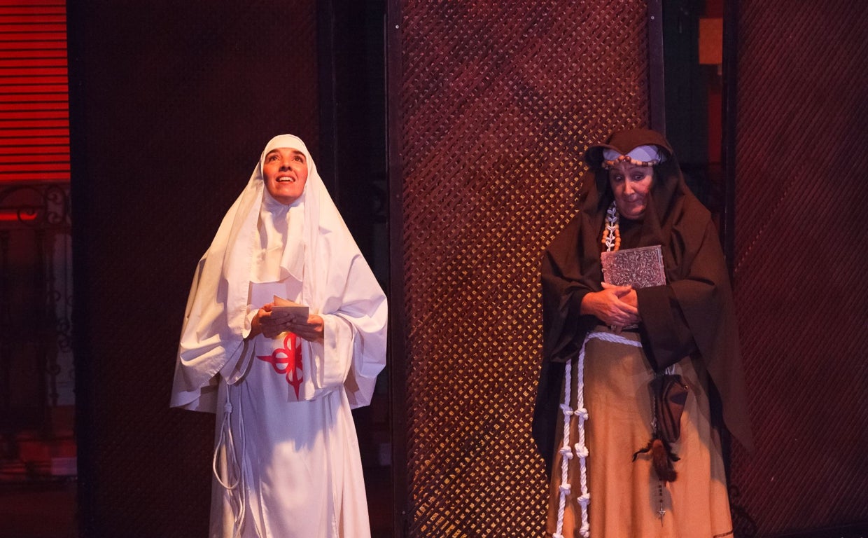 Una escena del 'Don Juan Tenorio' de Viento Sur