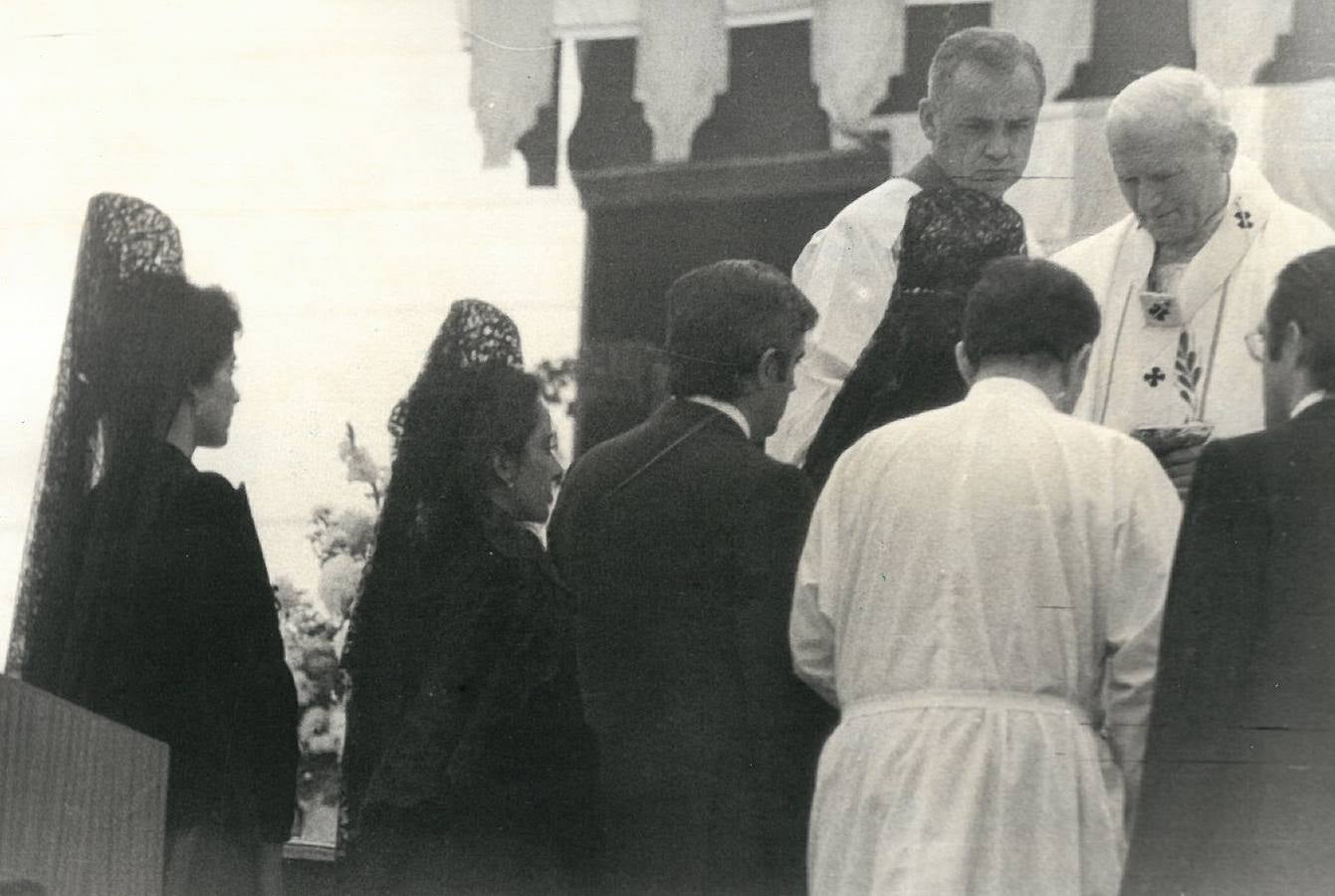Visita del Papa Juan Pablo II a Sevilla en 1982