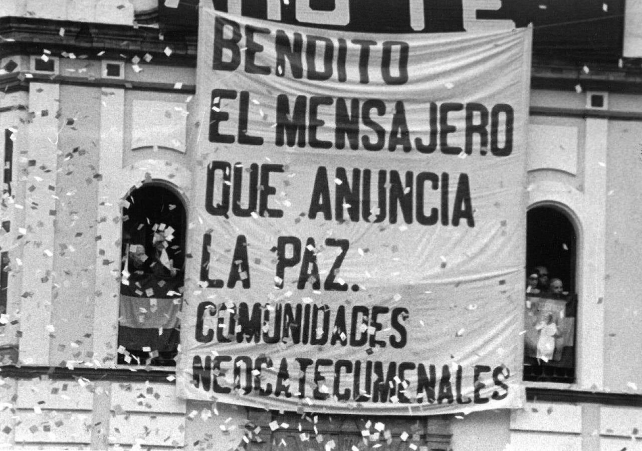 Visita del Papa Juan Pablo II a Sevilla en 1982