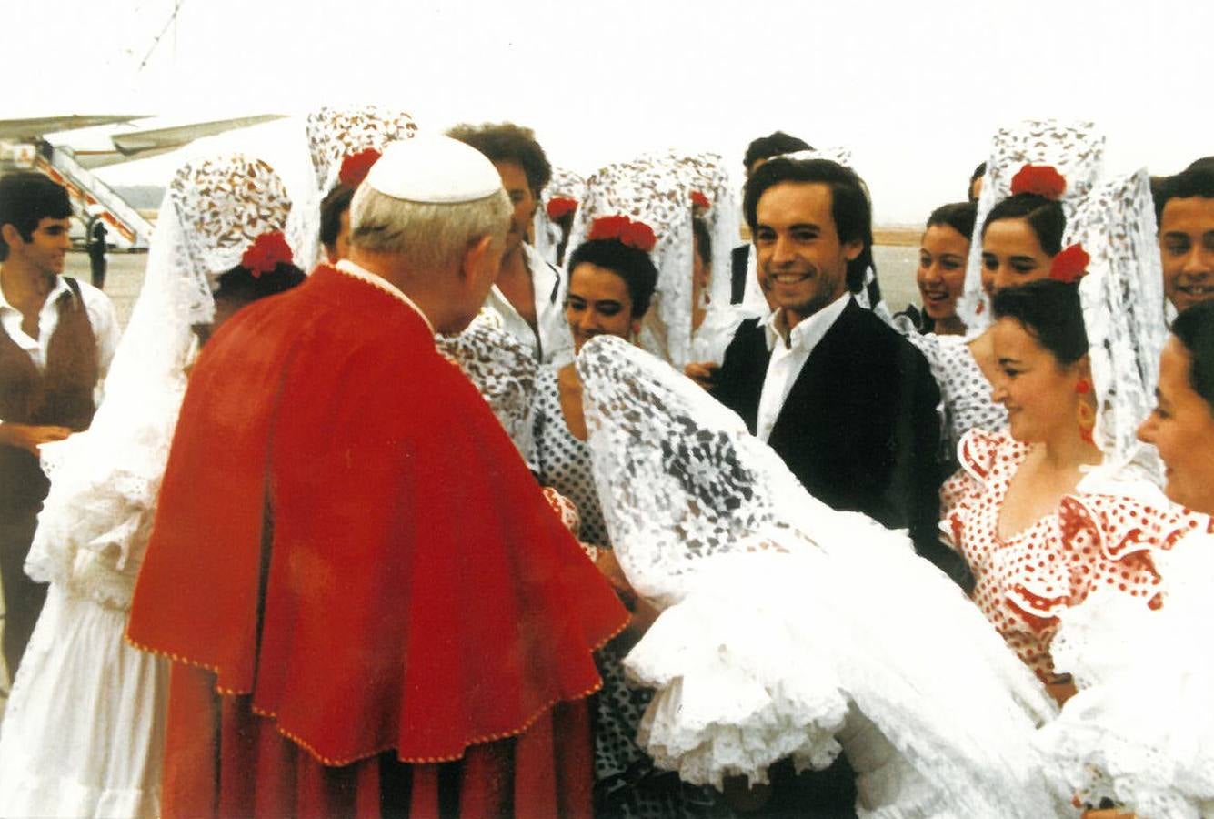 Visita del Papa Juan Pablo II a Sevilla en 1982