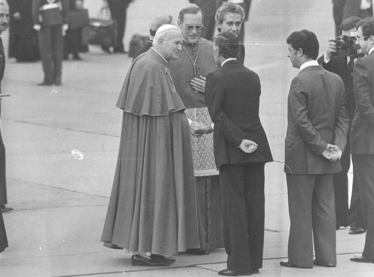 Visita del Papa Juan Pablo II a Sevilla en 1982