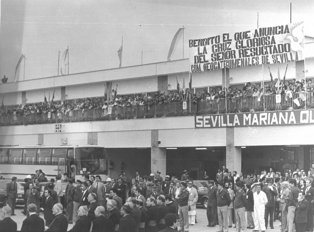 Visita del Papa Juan Pablo II a Sevilla en 1982
