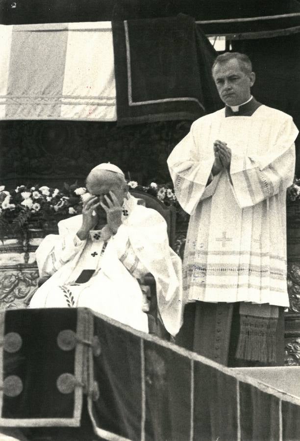 Visita del Papa Juan Pablo II a Sevilla en 1982
