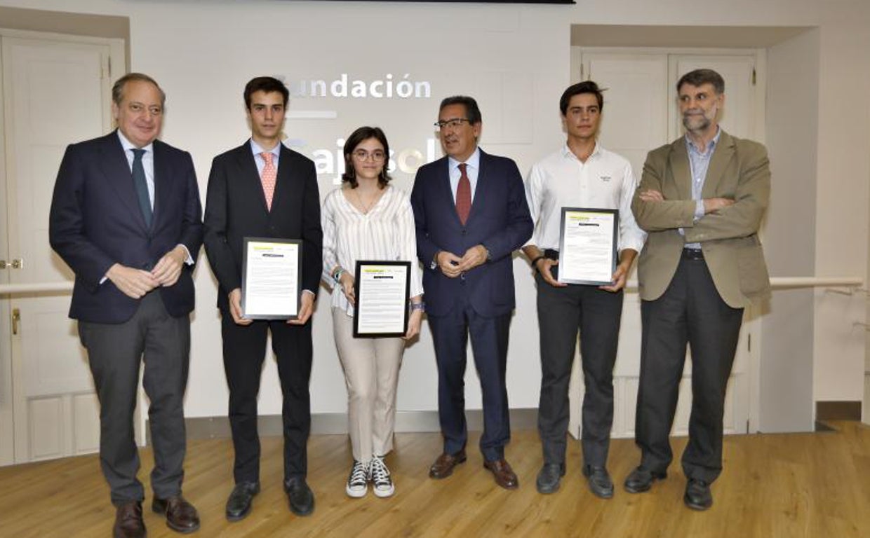 Alvaro Rodríguez Guitart, Gabriel Pérez-Miranda, Julia Martínez, Antonio Pulido, Carlos Sánchez y Javier Rubio