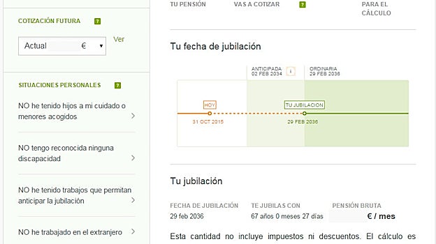 Simulador de la jubilación de la Seguridad Social: calcula cuál será tu pensión y cuándo podrás obtenerla