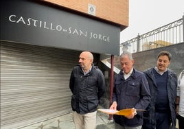 Sanz propone reformar el Castillo de San Jorge para potenciarlo como museo