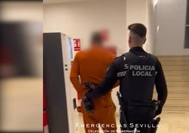 Detenido en el Polígono Sur un conductor en una furgoneta robada y con las matrículas falsificadas