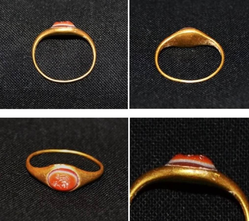 Imágenes de la tumba descubierta por el arqueólogo Alejandro Jiménez y los objetos de valor que albergaba