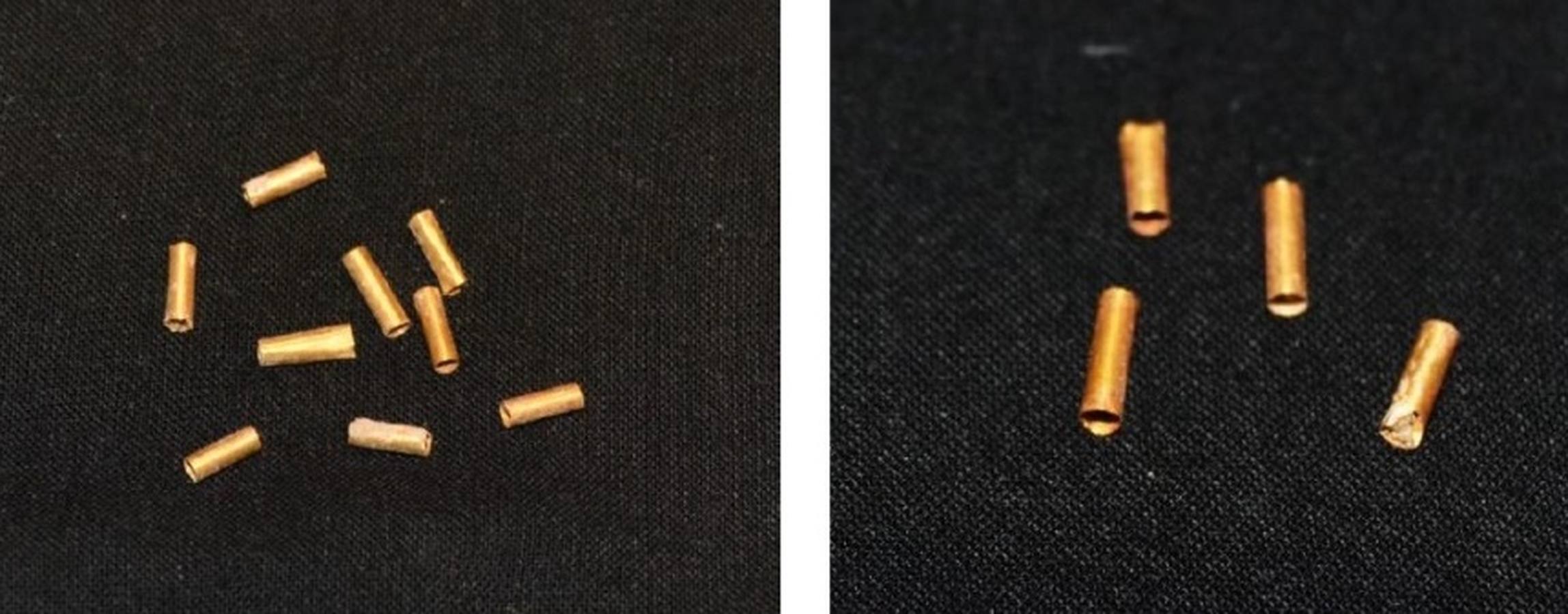 Imágenes de la tumba descubierta por el arqueólogo Alejandro Jiménez y los objetos de valor que albergaba