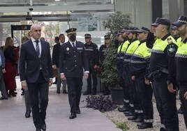 Las imágenes del homenaje a los policías de Sevilla caídos en acto de servicio