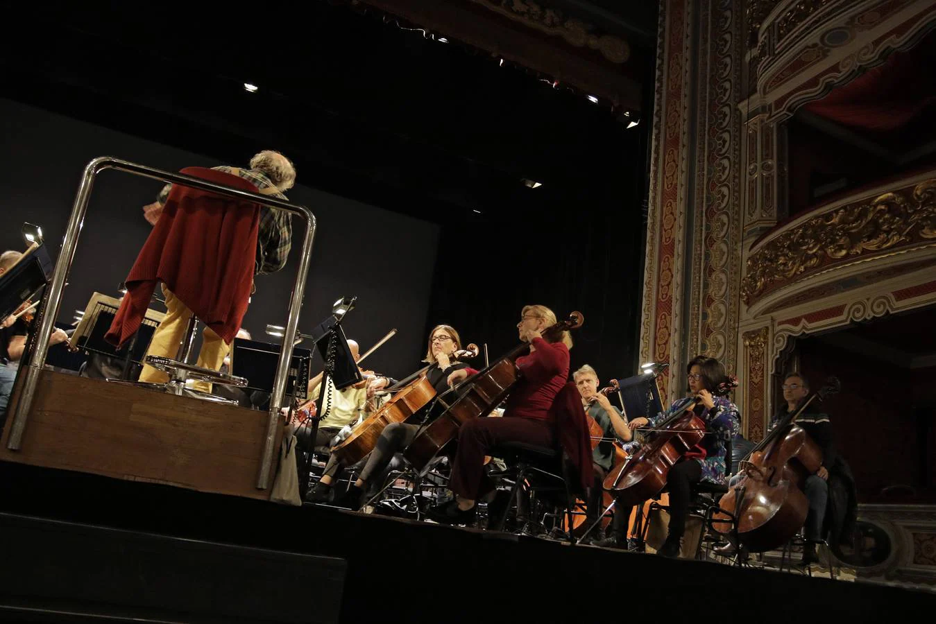 Ensayo general de la Real Orquesta Sinfónica de Sevilla