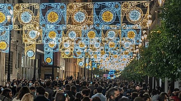 Las luces congregarán a numerosas personas en el centro