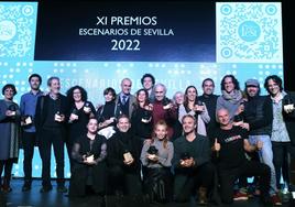 Isabel Vázquez y la compañía Atalaya copan los Premios Escenarios de Sevilla