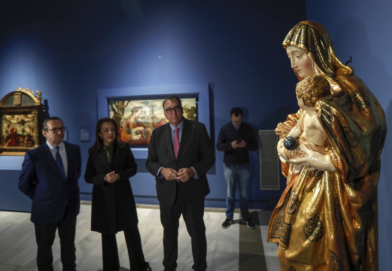 Inauguración de la exposición 'El arte del Renacimiento en Sevilla' en el Bellas Artes