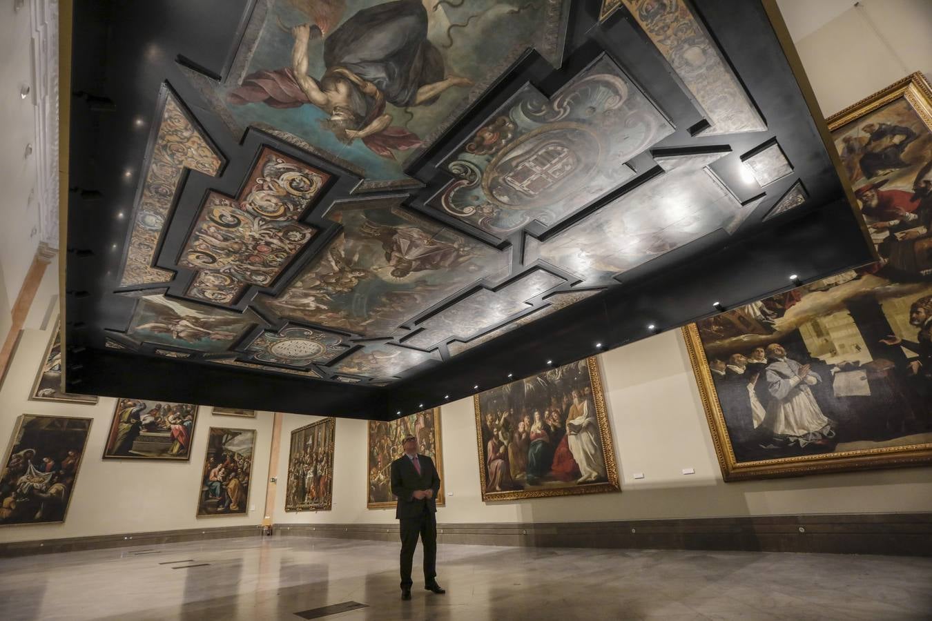 Inauguración de la exposición 'El arte del Renacimiento en Sevilla' en el Bellas Artes