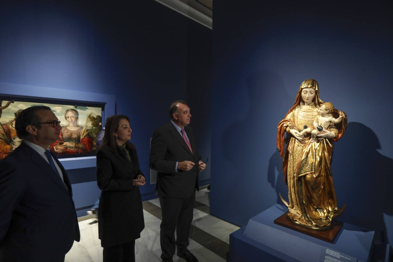 Inauguración de la exposición 'El arte del Renacimiento en Sevilla' en el Bellas Artes