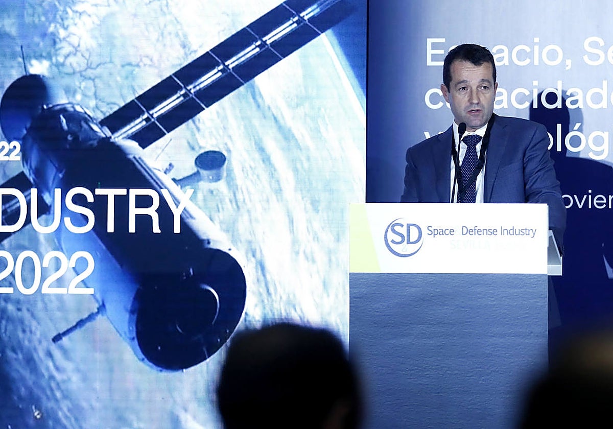 Ángel Escribano, presidente Escribano Mechanical & Engineering, en el 'Space & Defense Industry' Sevilla Sumit ABC