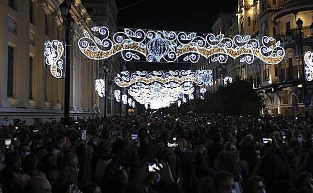 La iluminación navideña de Sevilla, en 2021