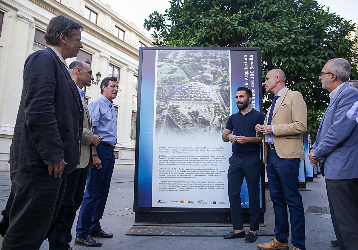 El proyecto del nuevo edificio está previsto en la parcela del antiguo pabellón de los Descubrimientos de la Isla de la Cartuja de Sevilla