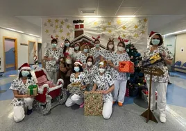 Así es el vídeo viral navideño de las enfermeras de Pediatría del Hospital de Valme