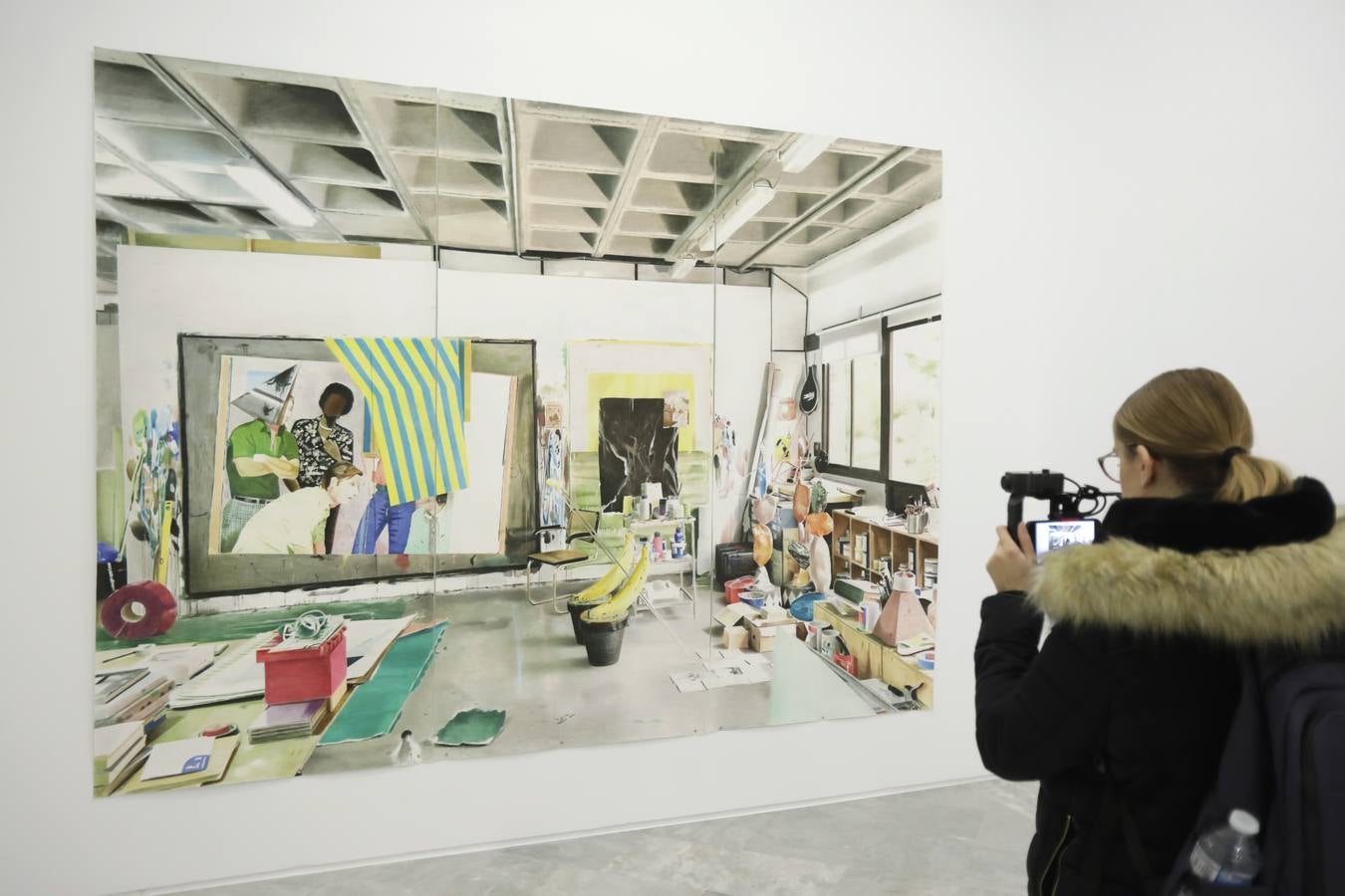 Presentación de la exposición "Devenir pinturas" en el CAAC de Sevilla