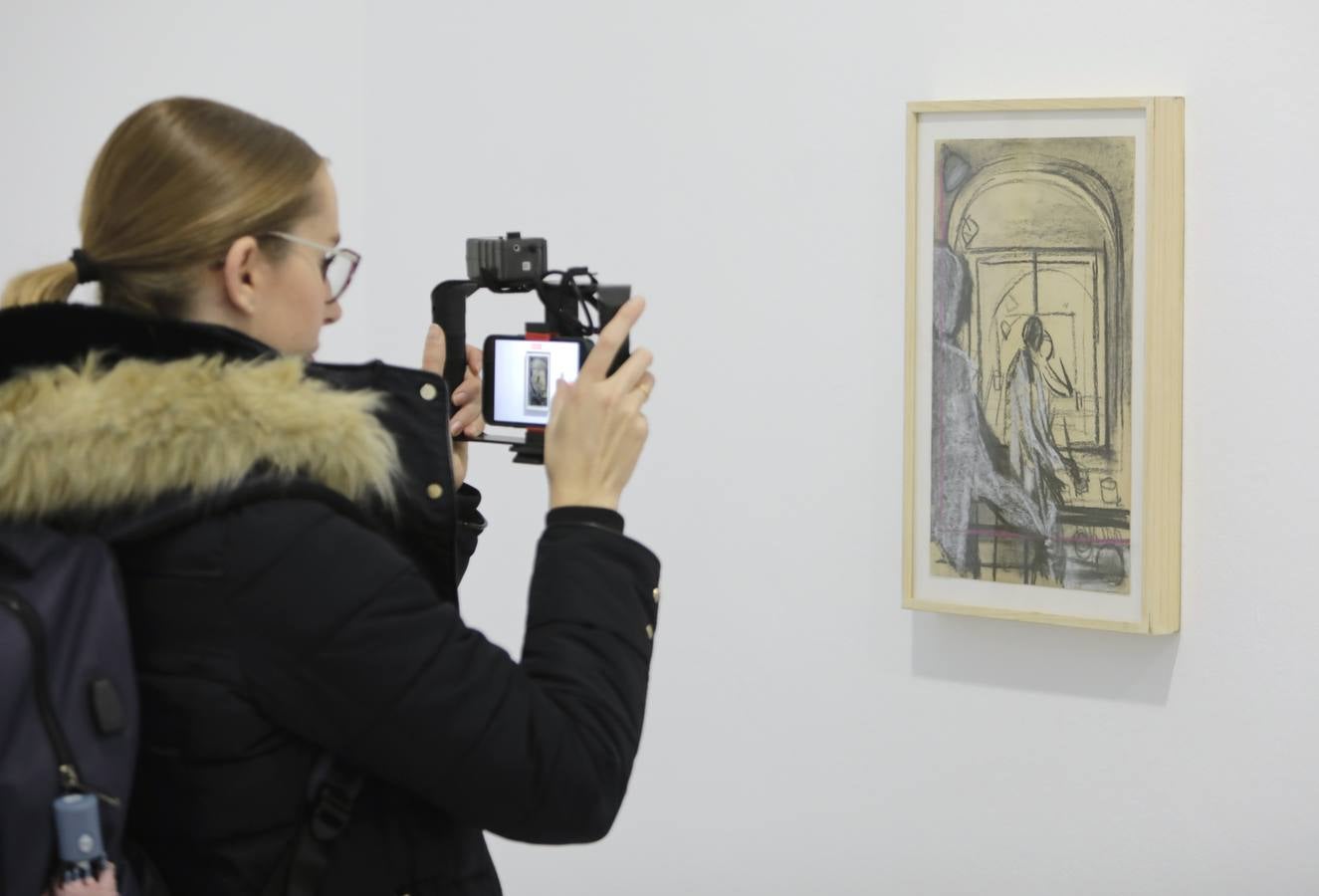 Presentación de la exposición "Devenir pinturas" en el CAAC de Sevilla