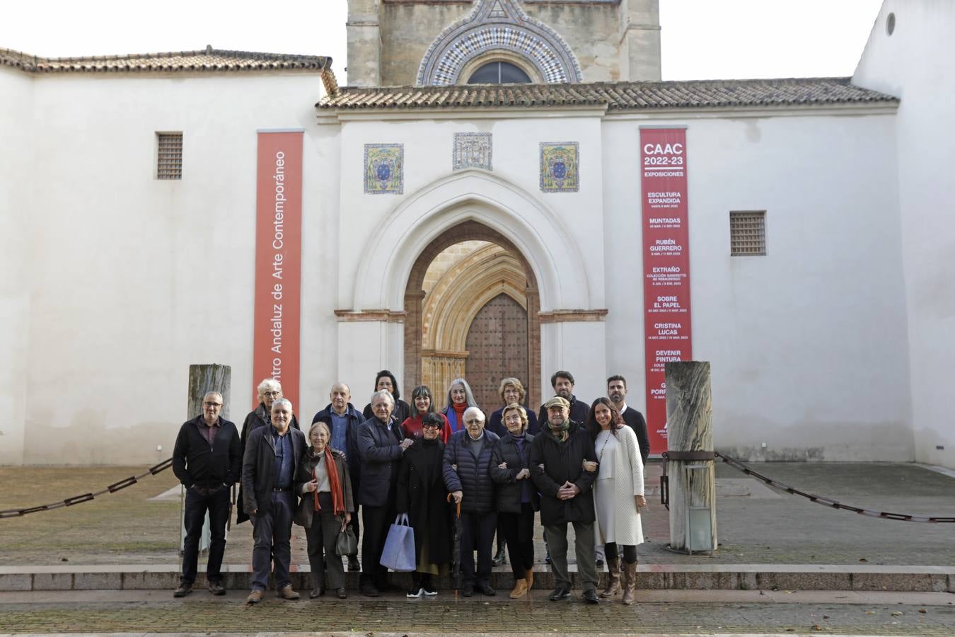 Presentación de la exposición "Devenir pinturas" en el CAAC de Sevilla