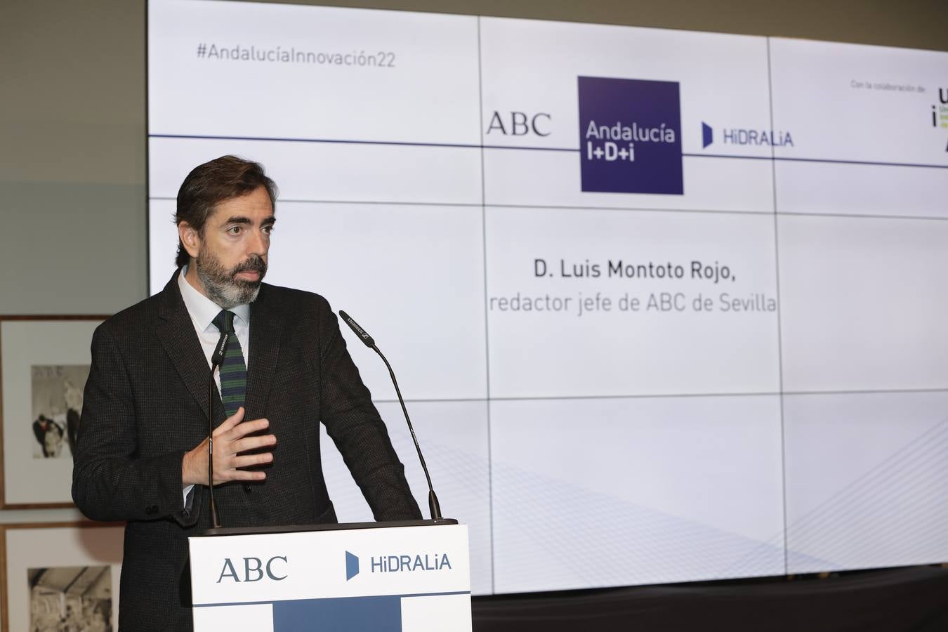 Luis Montoto Rojo, durante la presentación del especial