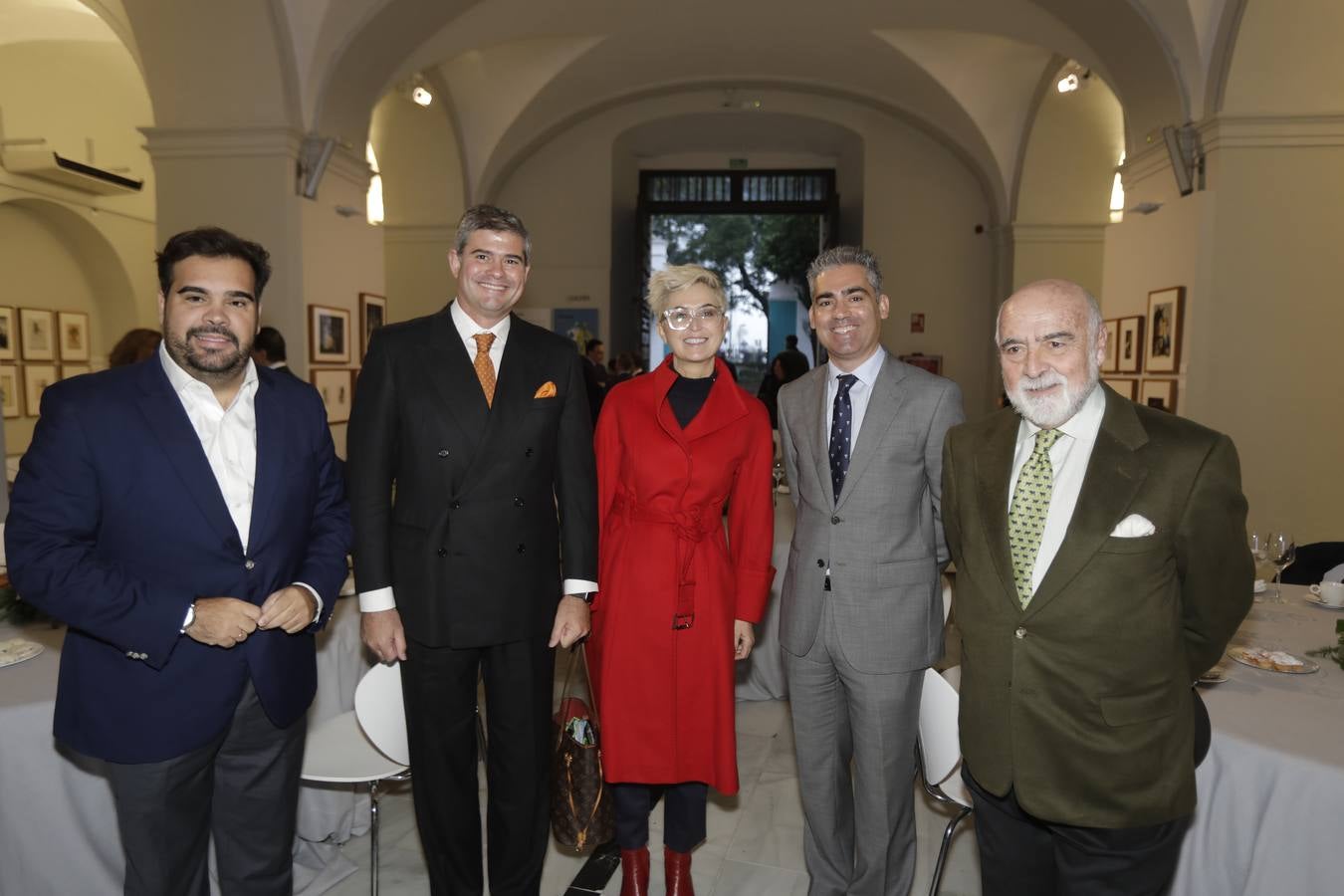 Iván Pestaña, Manuel Parejo, Rosa Siles, Fabián Varas y Antonio Carrillo