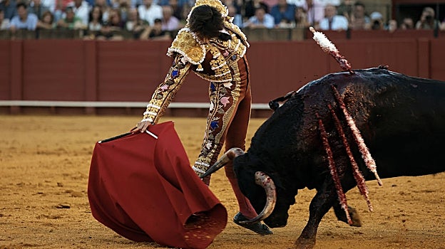 Roca Rey en la Maestranza de Sevilla
