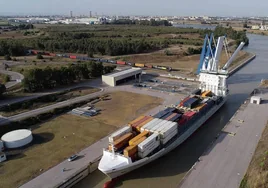 Las empresas del Puerto de Sevilla piden al Estado que pague la esclusa y el mantenimiento del puente de las Delicias