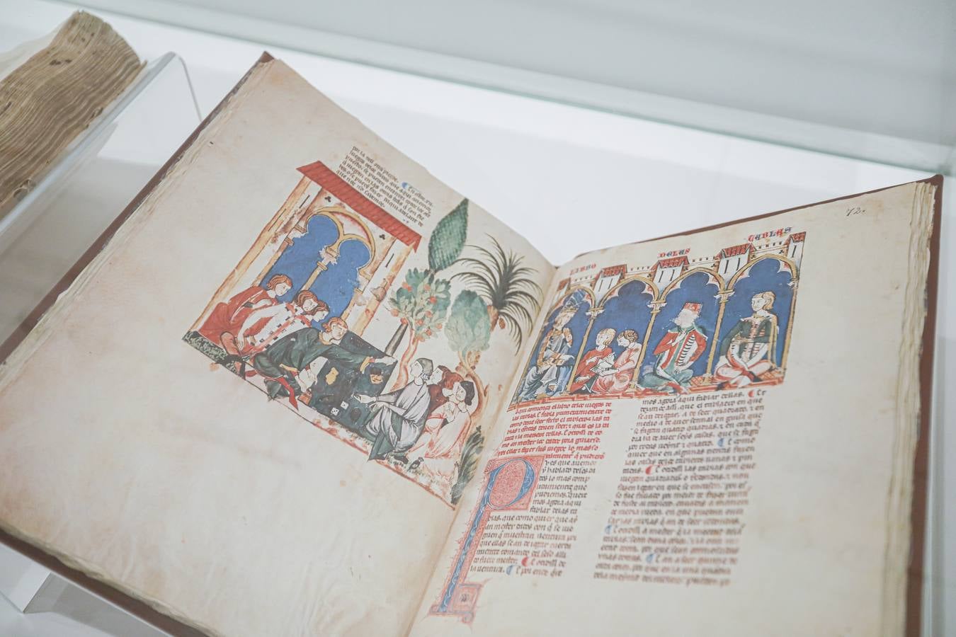 Imagen del legado que Alfonso X dejó a Sevilla y que se puede ver en la exposición