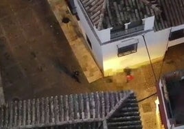 La Policía Local de Écija utiliza drones para sancionar a quienes orinen en la calle