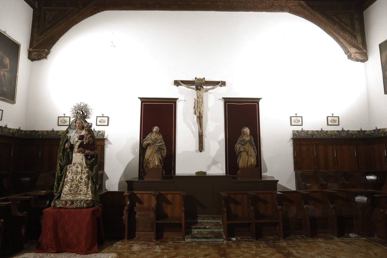 La exposición temporal 'Ex Oratione Praedicare' estará abierta al público hasta el 9 de abril en el convento de Madre de Dios de Sevilla
