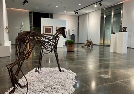 Exposición de escultura contemporánea sevillana en la sala Antiquarium