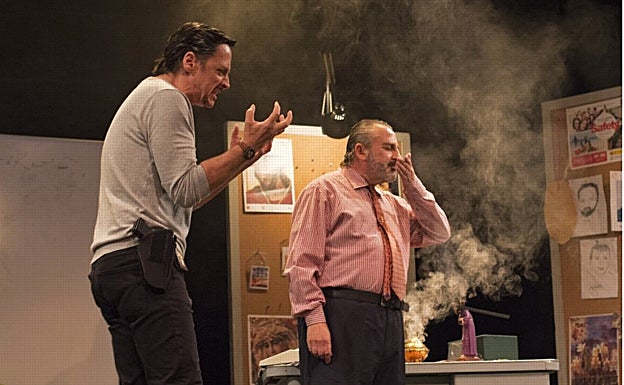 Un momento de la representación