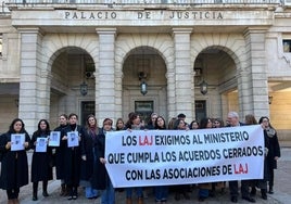 Más de un centenar de juicios suspendidos en Sevilla por la huelga de letrados de la Administración de Justicia