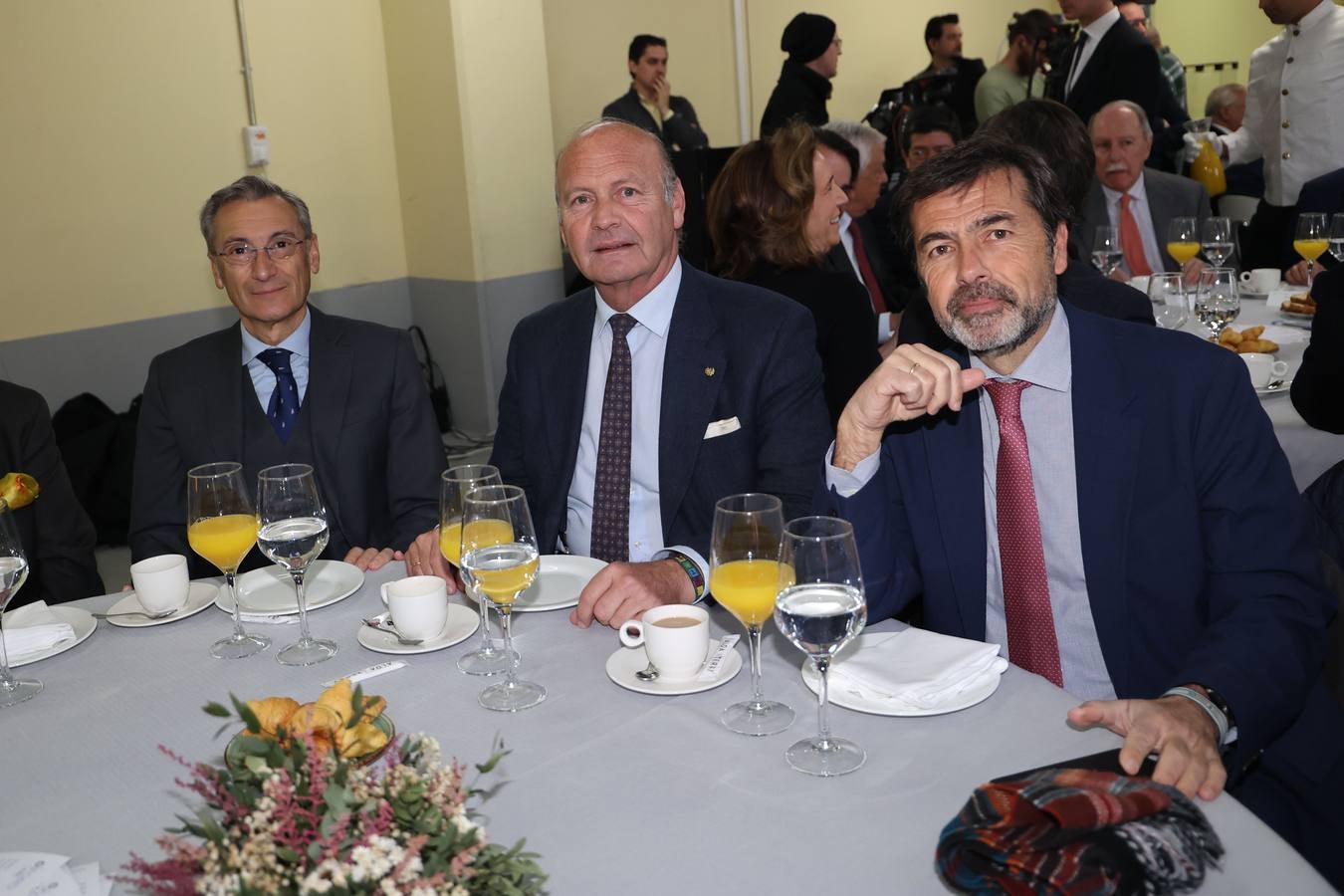 Gabriel Rojas, Ignacio Soro y Juan Román