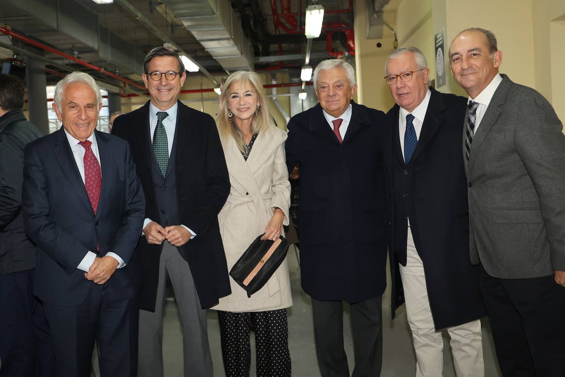 Antonio Pascual, Jorge Paradela, Patricia del Pozo, Francisco Herrera, Javier Arenas y Gabriel Pérez